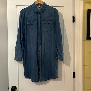 Blue jean dress